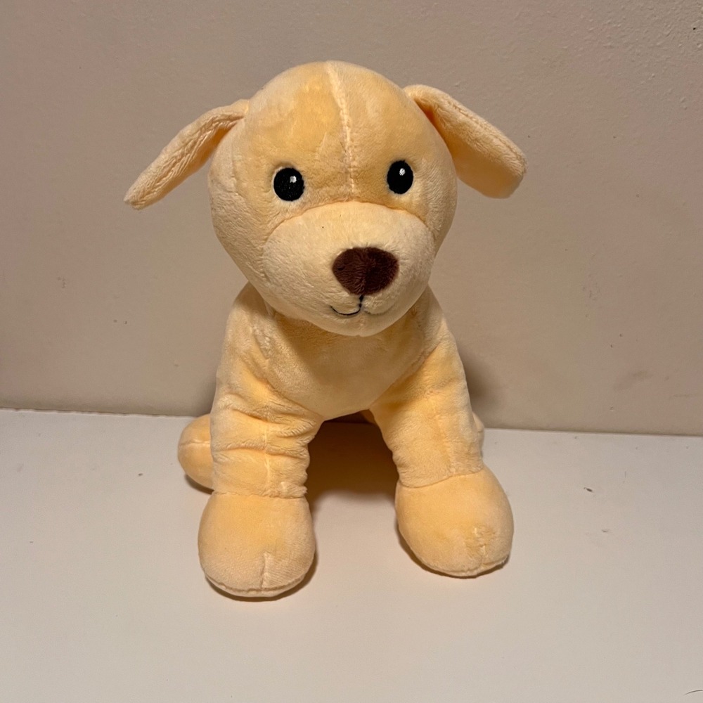 Melissa & Doug Yellow Labrador Puppy Plush Dog Excellent Soft Stuffed Toy‎